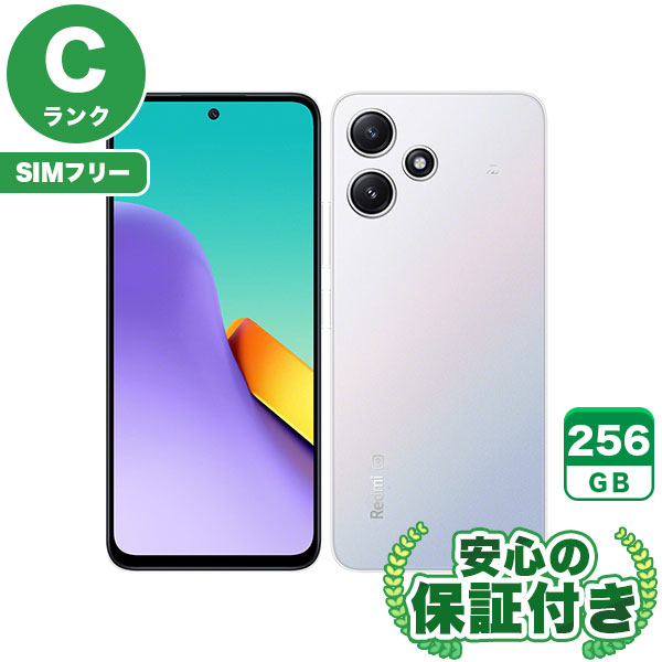 大幅値下げ！【SIMフリー】Redmi 12 5G 23076RA4BR ポーラーシルバー [256GB] 本体 [Cランク] |中古Androidスマホ 当社3ヶ月保証