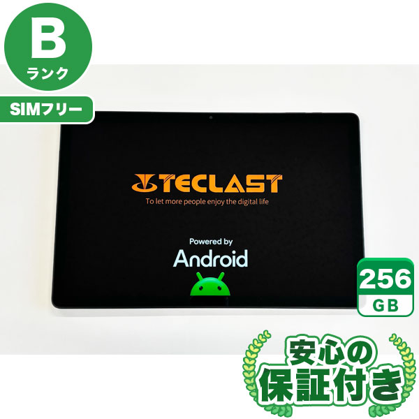 【SIMフリー】TECLAST T65 Max TLA001 グレー [256GB] 本体 [Bランク] |中古Androidタブレット 当社3ヶ月保証