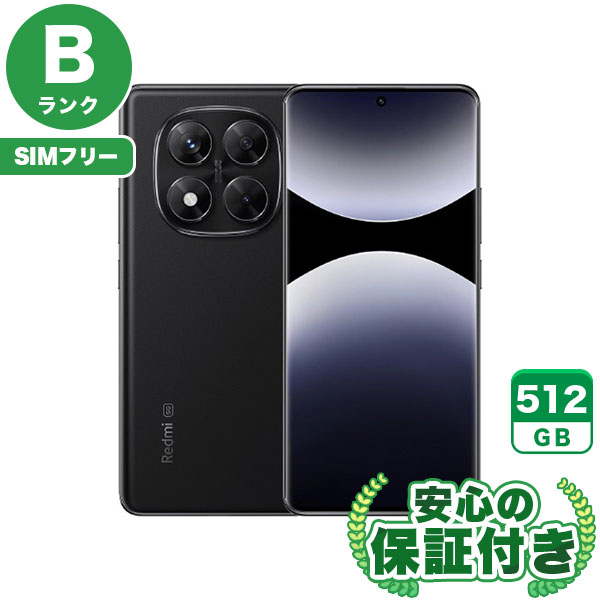 Redmi Note 14 Pro 5G SIMフリー ミッドナイトブラック SIMフリー】Redmi Note 14 Pro 5G ミッドナイトブラック [512GB] 本体