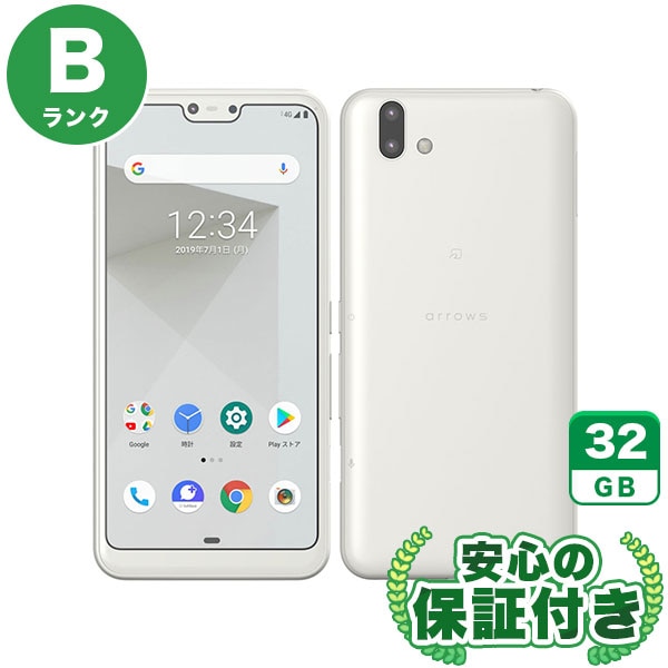 SoftBank arrows U 801FJ ホワイト [32GB] 本体 [Bランク] |中古Androidスマホ 当社3ヶ月保証