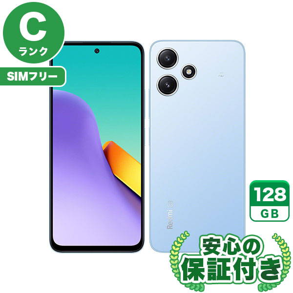 【SIMフリー】Redmi 12 5G XIG03 スカイブルー [128GB] 本体 [Cランク] |中古Androidスマホ 当社3ヶ月保証