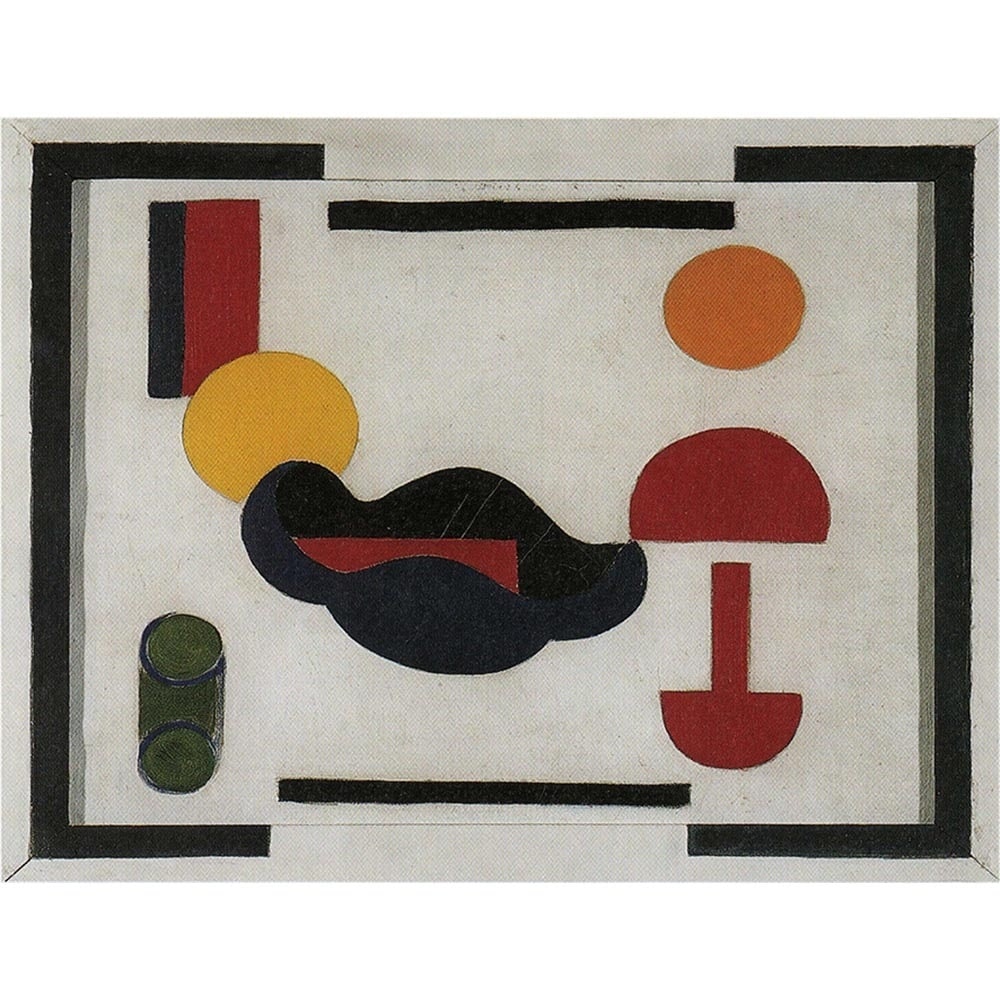 静物化組成 【6号】 テオ・ファン・ドゥースブルフ 【 額縁が選べる 額入り 複製画 絵画 】