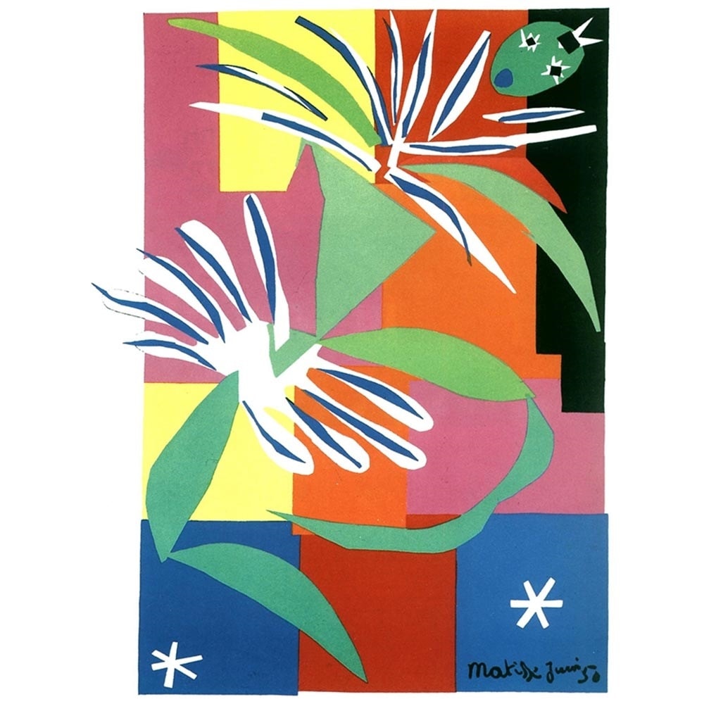 クレオールのダンサー 【6号】 アンリ・マティス 【 額縁が選べる 額入り 複製画 絵画 】