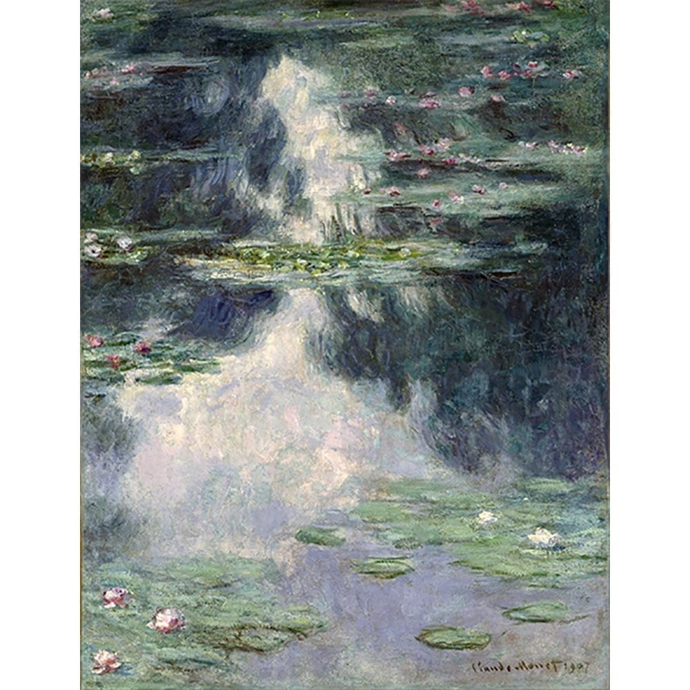 池と睡蓮 【6号】 クロード・モネ 【 額縁が選べる 額入り 複製画 絵画 】