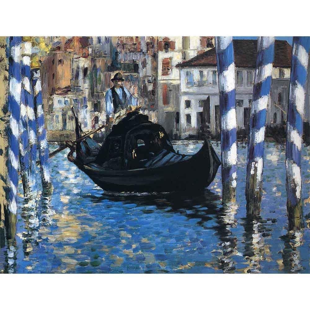 青いヴェネツィア 【6号】 エドゥアール・マネ 【 額縁が選べる 額入り 複製画 絵画 】