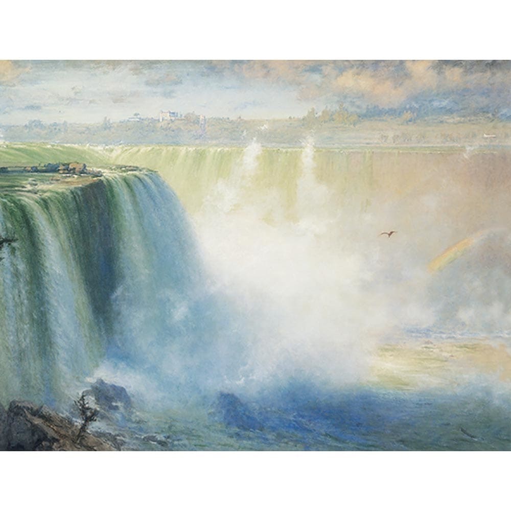 ブルーナイアガラ 【6号】 ジョージ・イネス 【 額縁が選べる 額入り 複製画 絵画 】