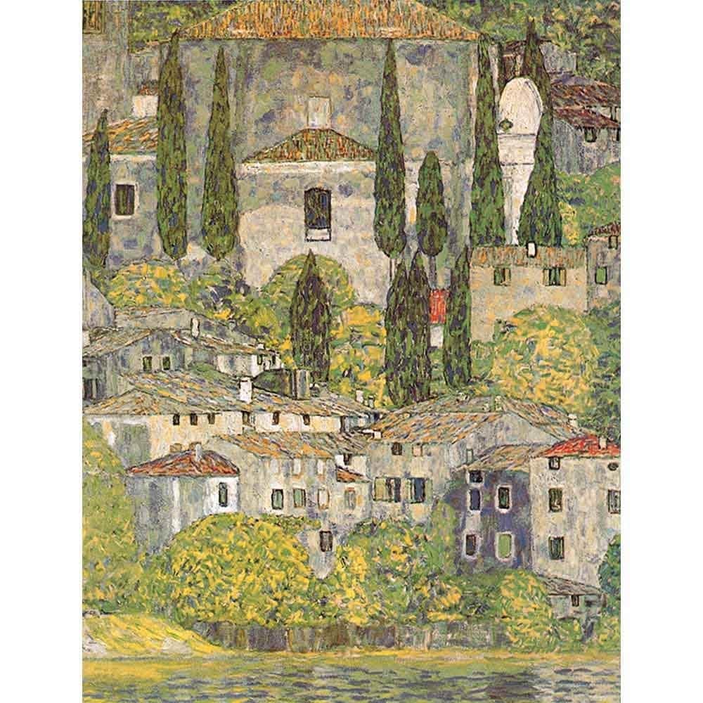 カソネの教会 【6号】 グスタフ・クリムト 【 額縁が選べる 額入り 複製画 絵画 】