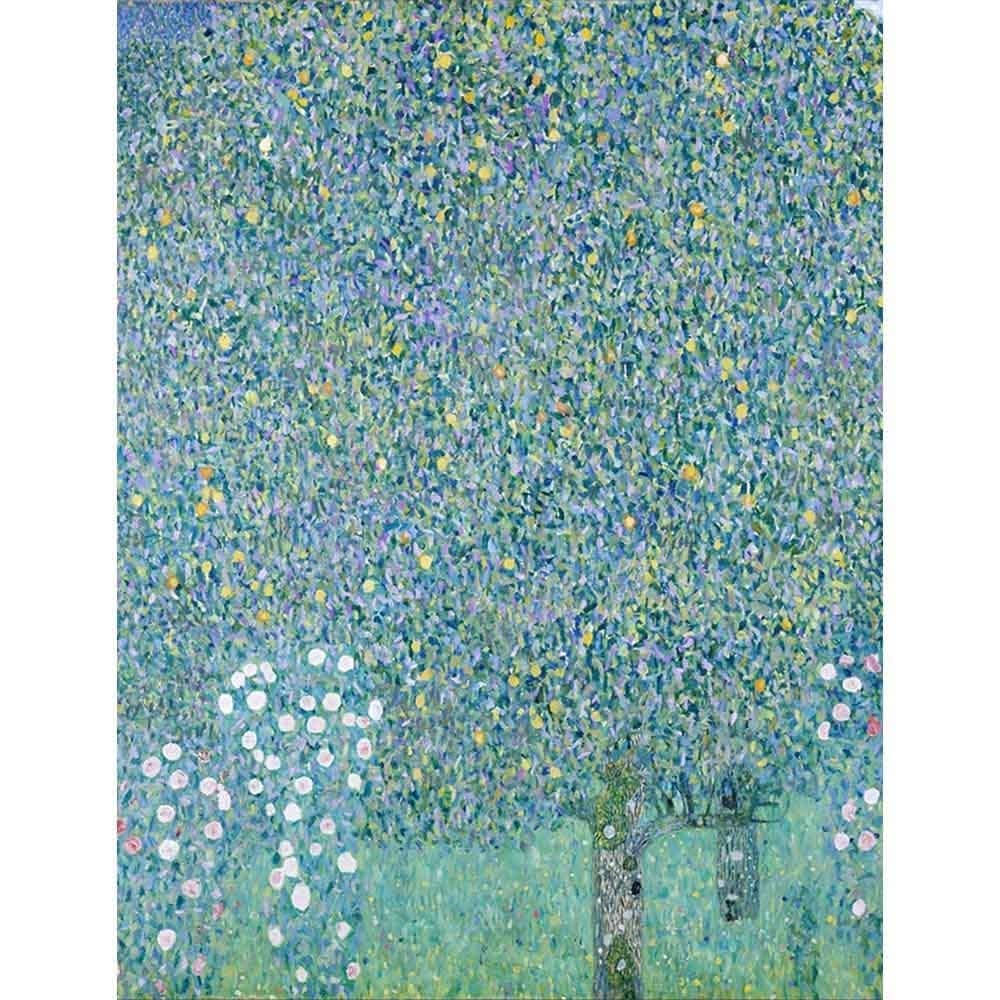 木の下に咲いたバラ 【6号】 グスタフ・クリムト 【 額縁が選べる 額入り 複製画 絵画 】