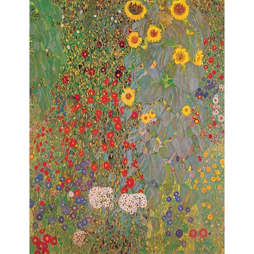 ひまわりと農場庭園 【6号】 グスタフ・クリムト 【 額縁が選べる 額入り 複製画 絵画 】
