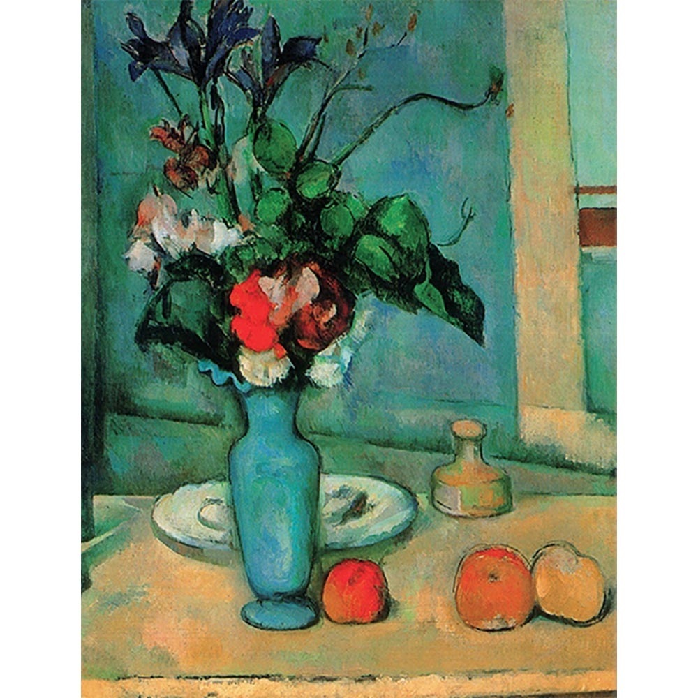 青い花瓶 【6号】 ポール・セザンヌ 【 額縁が選べる 額入り 複製画 絵画 】