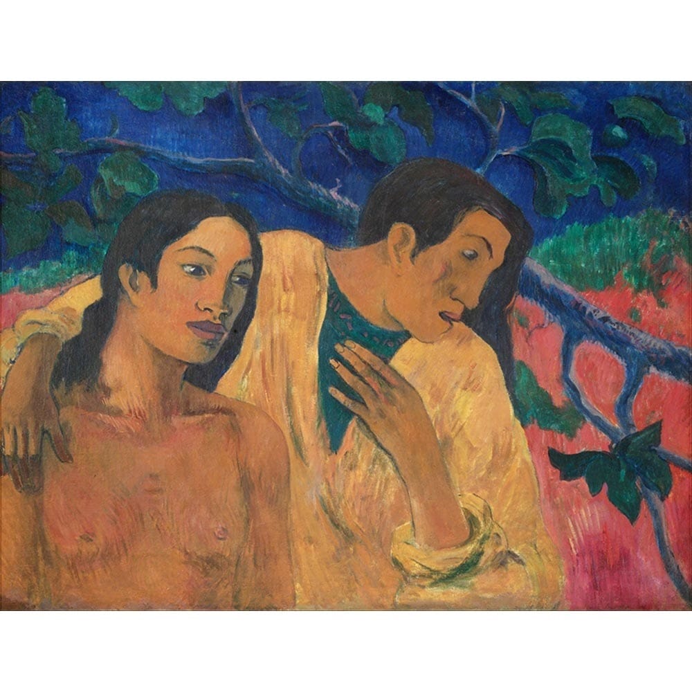 逃避 【6号】 ポール・ゴーギャン 【 額縁が選べる 額入り 複製画 絵画 】