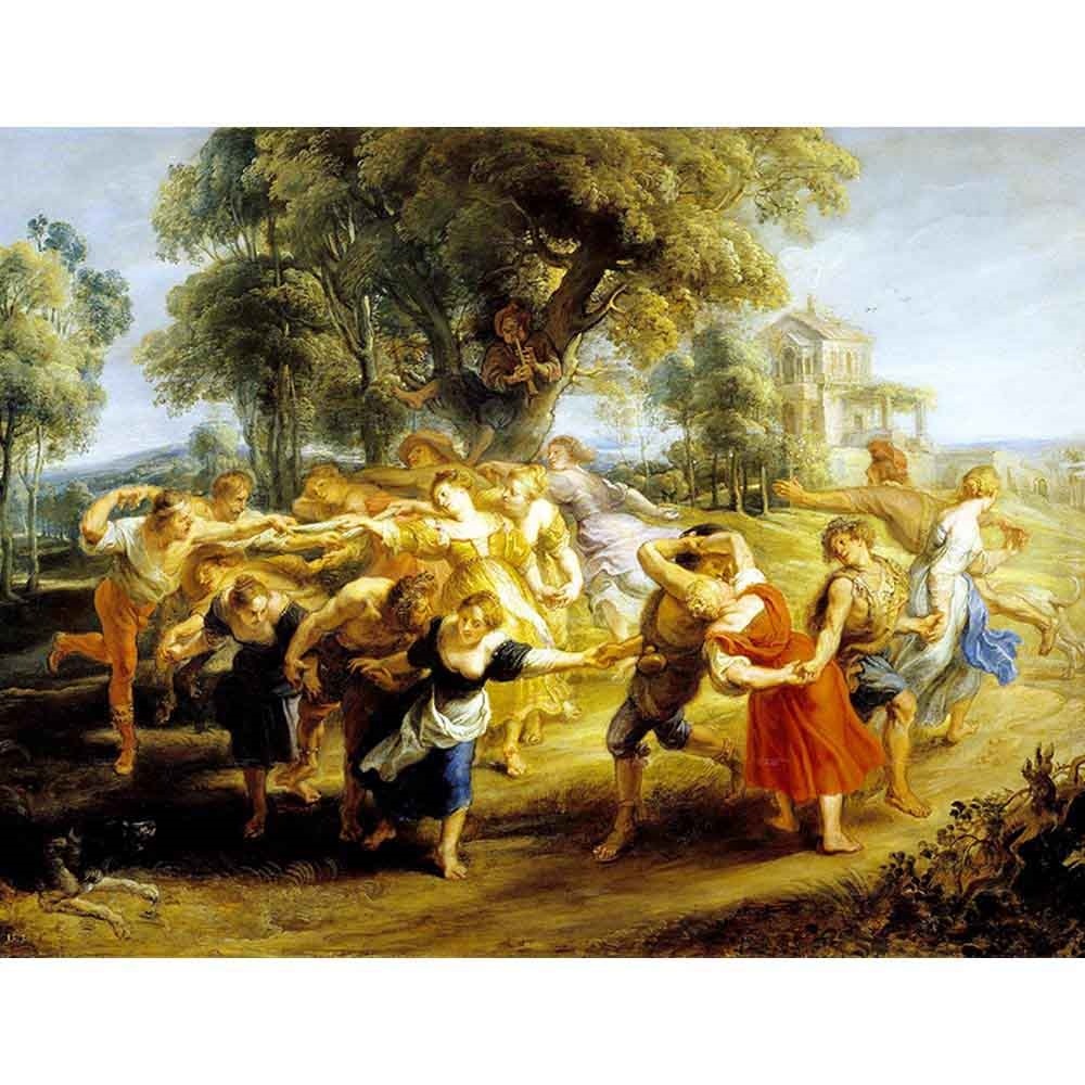 村人の踊り 【6号】 ピーテル・パウル・ルーベンス 【 額縁が選べる 額