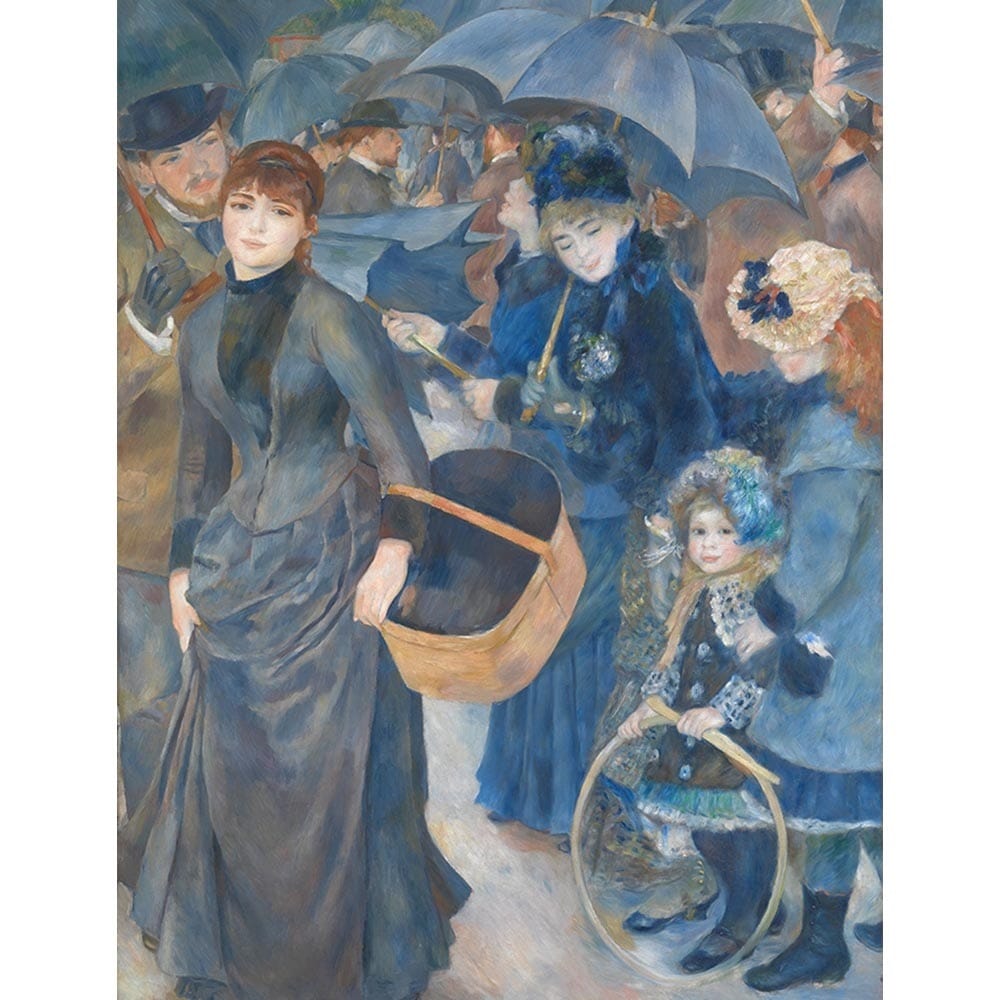 雨傘 【6号】 ピエール＝オーギュスト・ルノワール 【 額縁が選べる 額入り 複製画 絵画 】