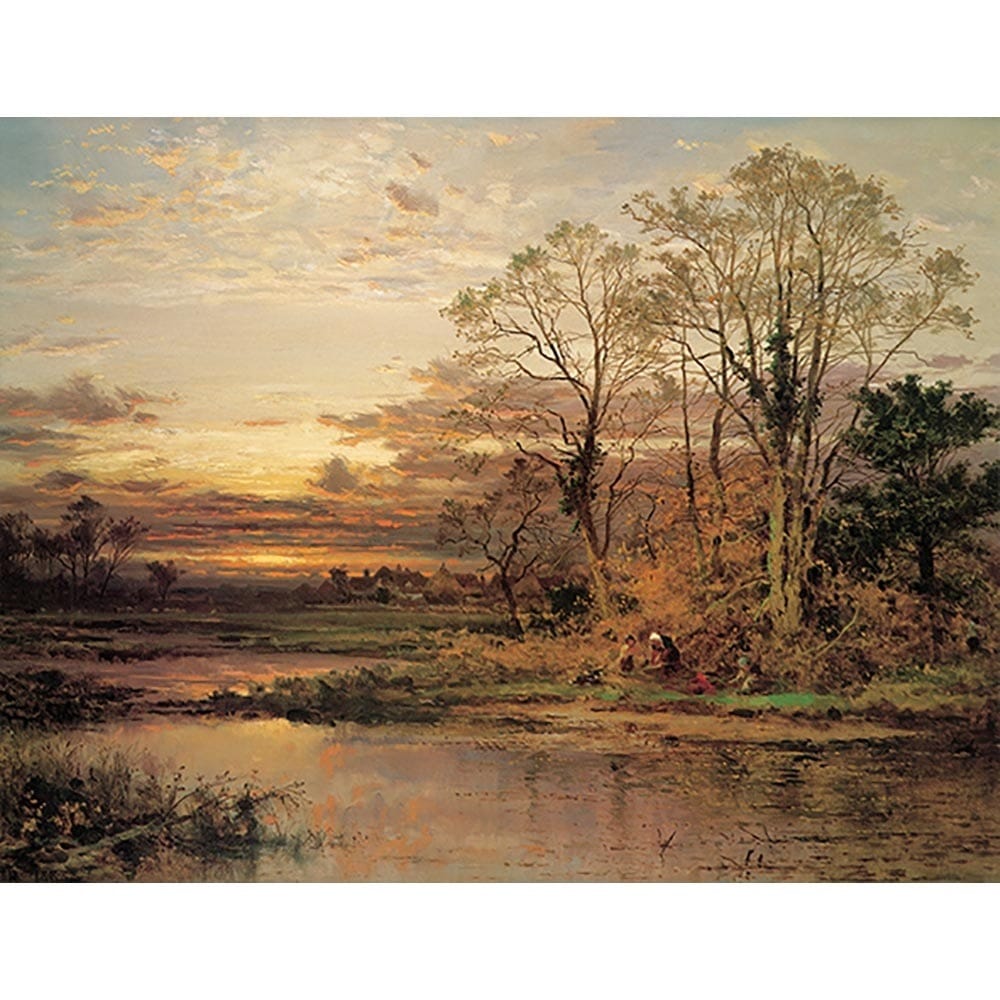 日没 【6号】 ベンジャミン・ウィリアムズ・リーダー 【 額縁が選べる