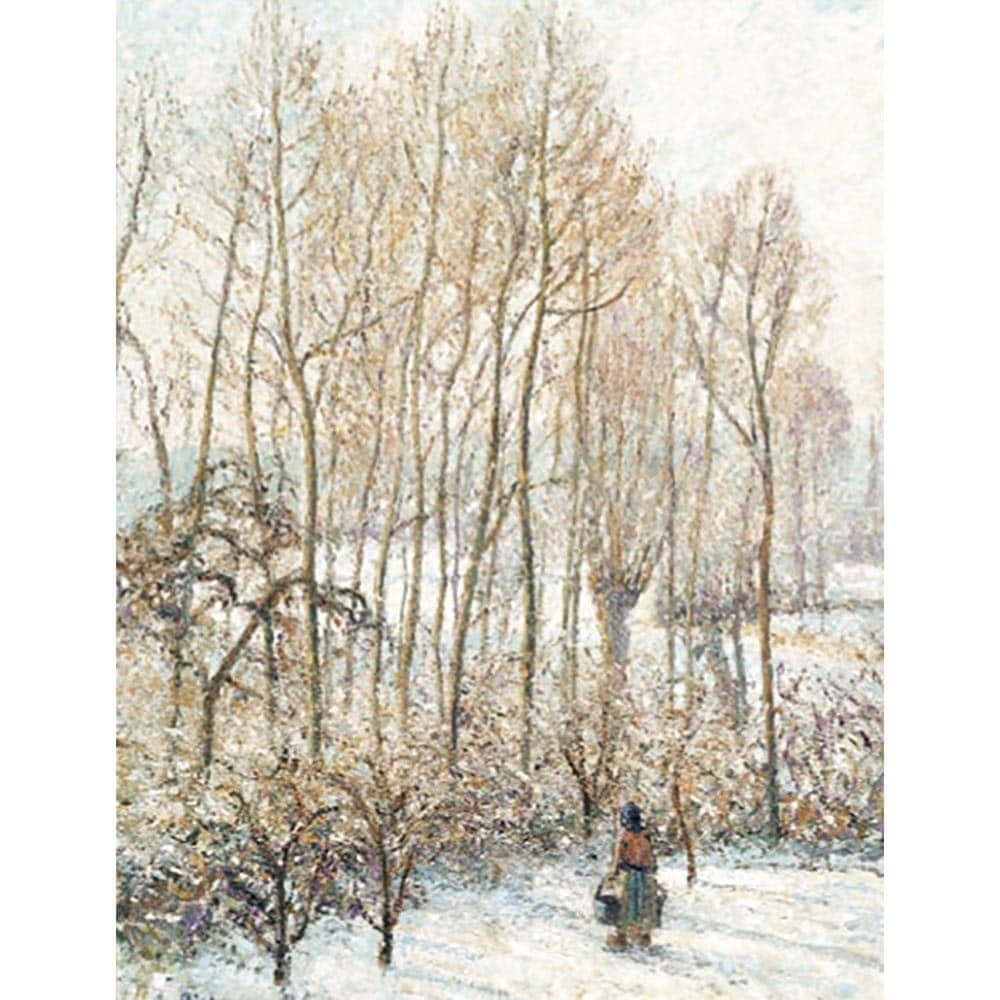 雪に映える朝陽 【8号】 カミーユ・ピサロ 【 額縁が選べる 額入り 複製画 絵画 】