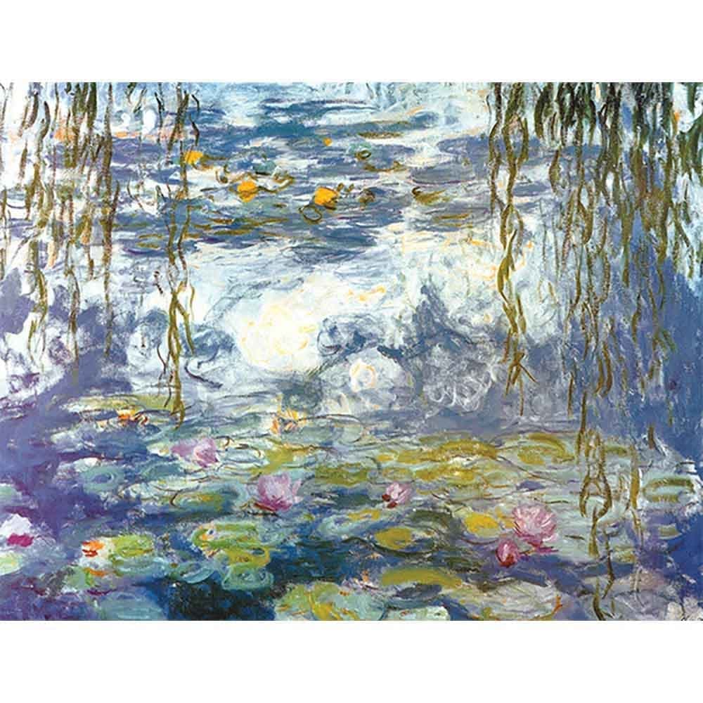 睡蓮 1916-1919 【8号】 クロード・モネ 【 額縁が選べる 額入り 複製画 絵画 】