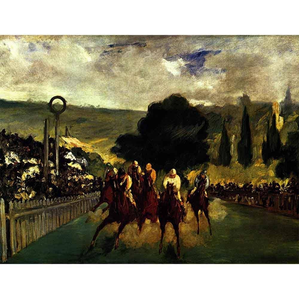 エドゥアール・マネ　複製画「鉄道」　額装　C　3643C エドゥアール・マネ 複製画「鉄道」 額装 C 3643C エドゥアール