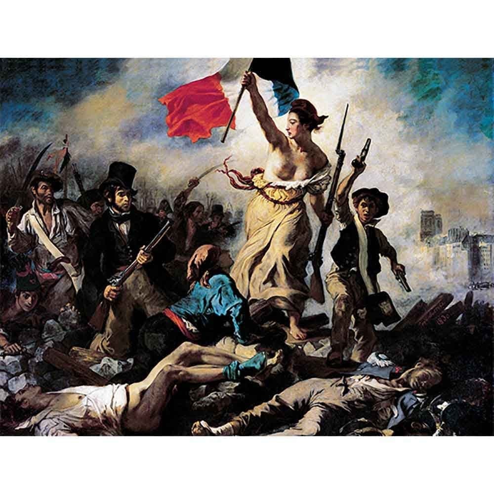 kEugène Delacroix【民衆を導く自由の女神】 ドラクロワ 「民衆を導く自由の女神」 [5353345]のアート作品