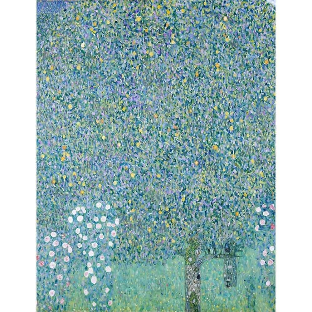 木の下に咲いたバラ 【8号】 グスタフ・クリムト 【 額縁が選べる 額入り 複製画 絵画 】