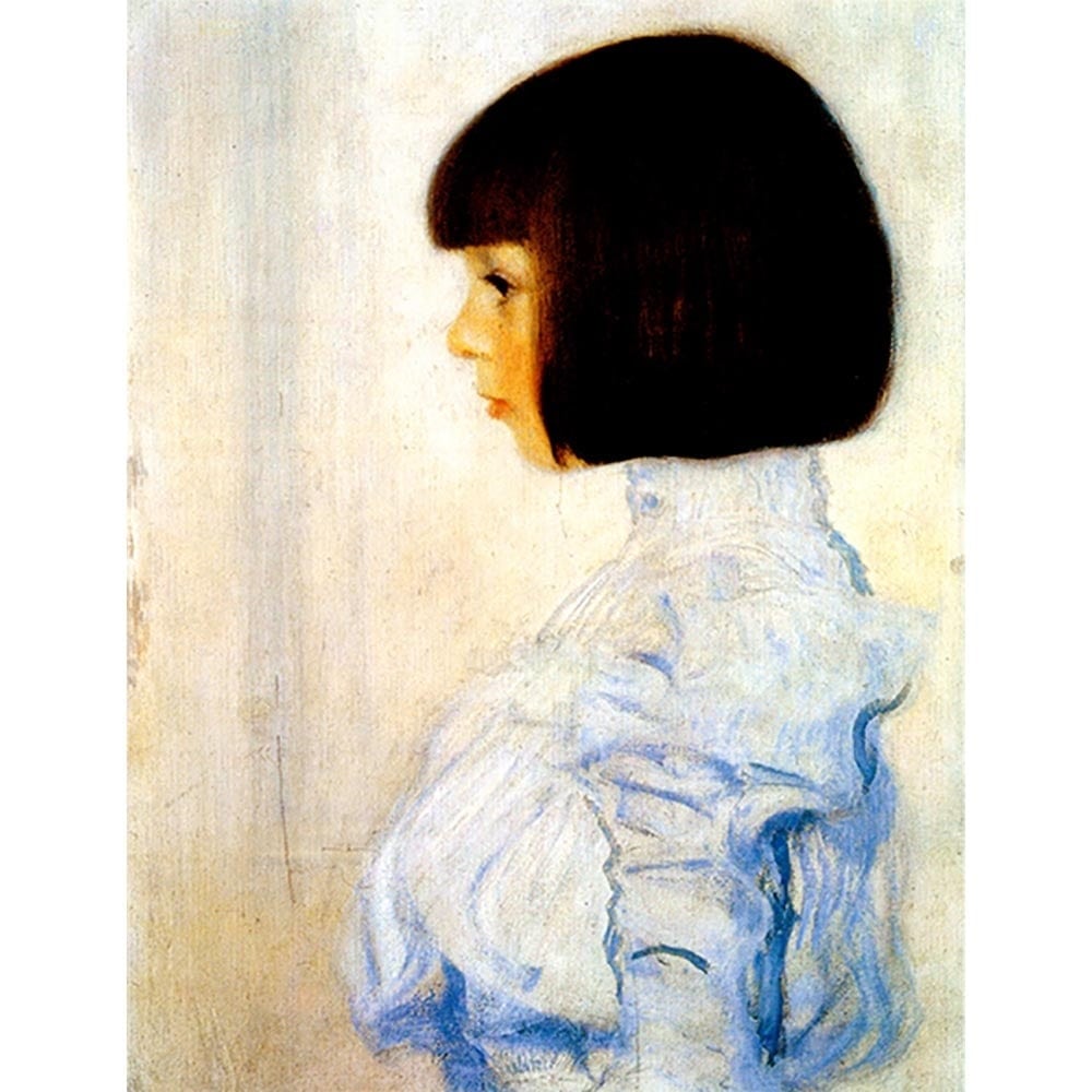 ヘレネークリムトの肖像 【8号】 グスタフ・クリムト 【 額縁が選べる 額入り 複製画 絵画 】