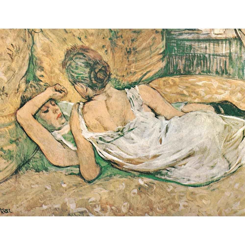 友達 【8号】 アンリ・ド・トゥールーズ＝ロートレック 【 額縁が選べる 額入り 複製画 絵画 】