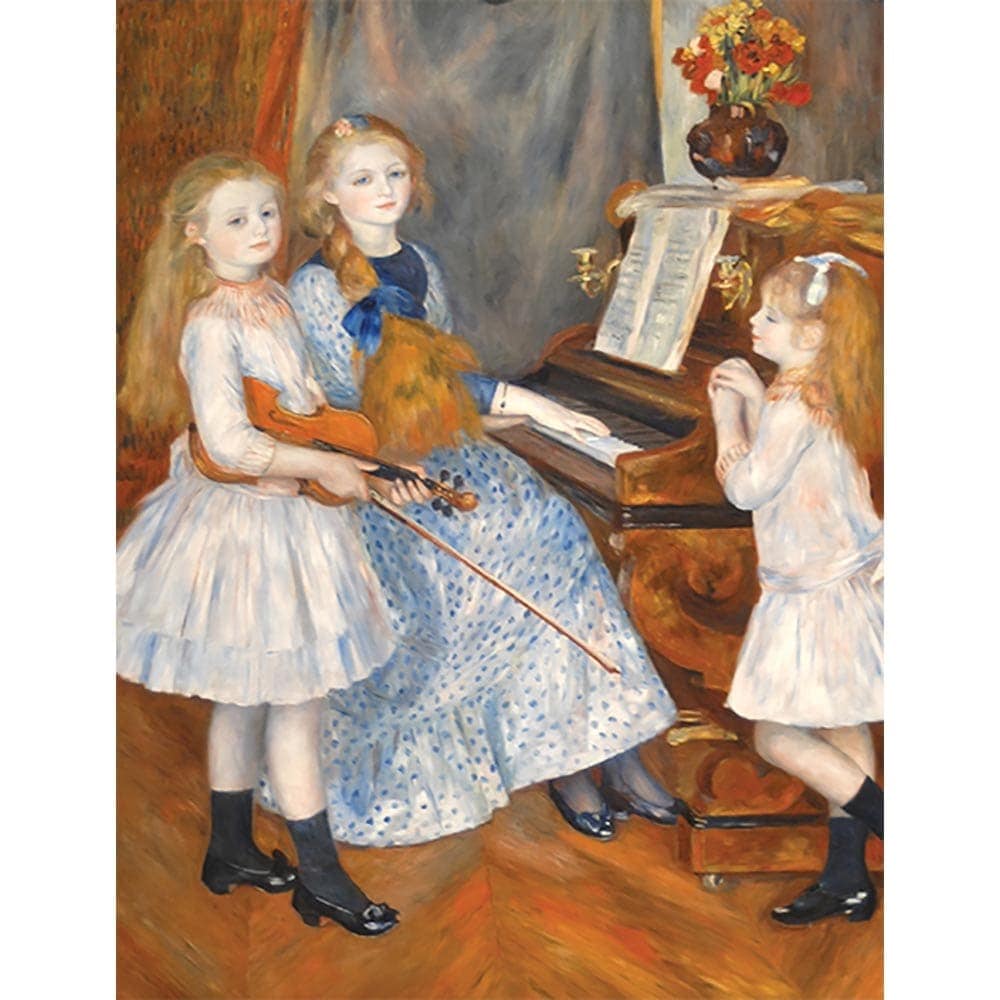 メンデスの娘たち 【8号】 ピエール＝オーギュスト・ルノワール