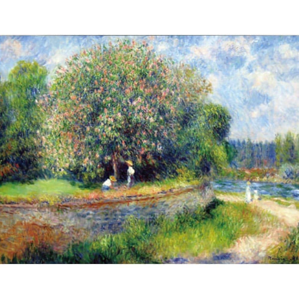 花咲くマロニエ 【8号】 ピエール＝オーギュスト・ルノワール 【 額縁が選べる 額入り 複製画 絵画 】