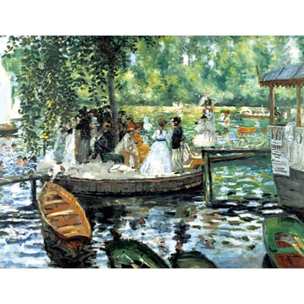 ラ・グルヌイエール 【8号】 ピエール＝オーギュスト・ルノワール 【 額縁が選べる 額入り 複製画 絵画 】