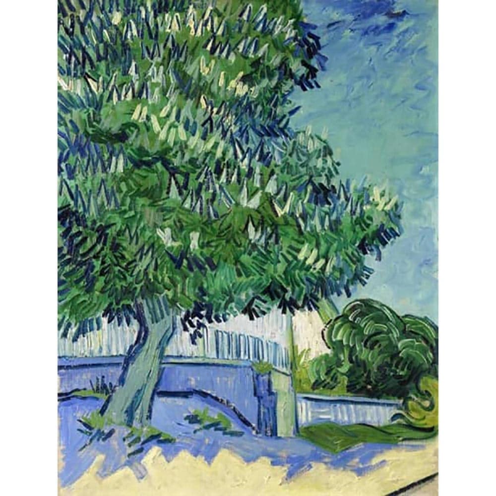花咲くマロニエの木 【8号】 フィンセント・ファン・ゴッホ 【 額縁が選べる 額入り 複製画 絵画 】