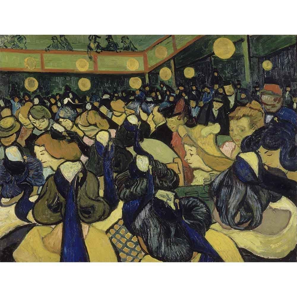 アルルのダンスホール 【8号】 フィンセント・ファン・ゴッホ 【 額縁が選べる 額入り 複製画 絵画 】