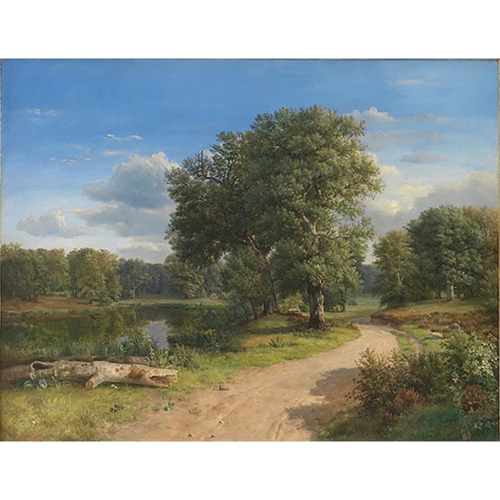 へレベックの風景 【8号】 ドライヤー 【 額縁が選べる 額入り 複製画