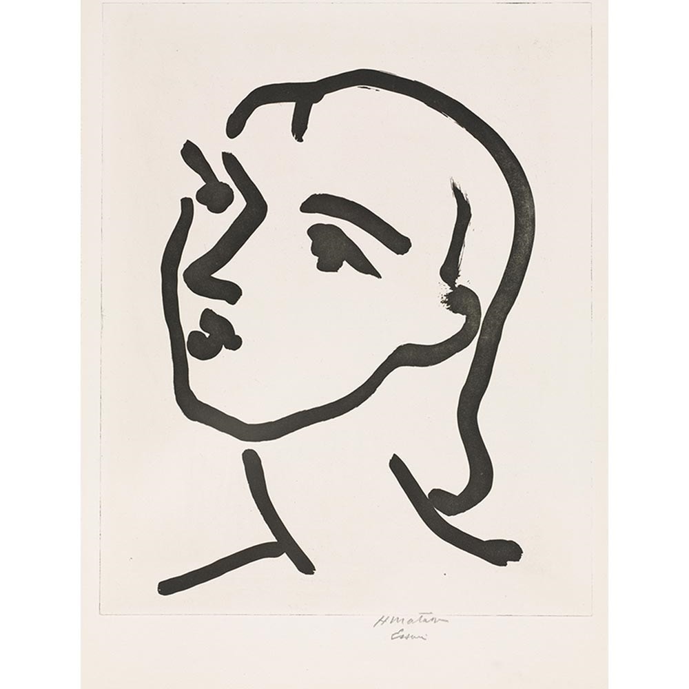 ナディア 【10号】 アンリ・マティス 【 額縁が選べる 額入り 複製画 絵画 】