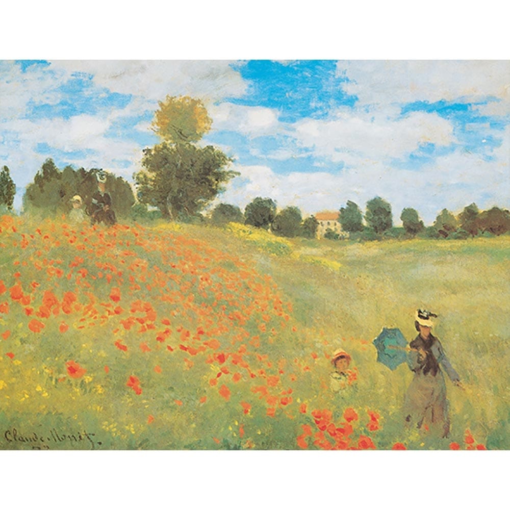 ひなげし 【10号】 クロード・モネ 【 額縁が選べる 額入り 複製画