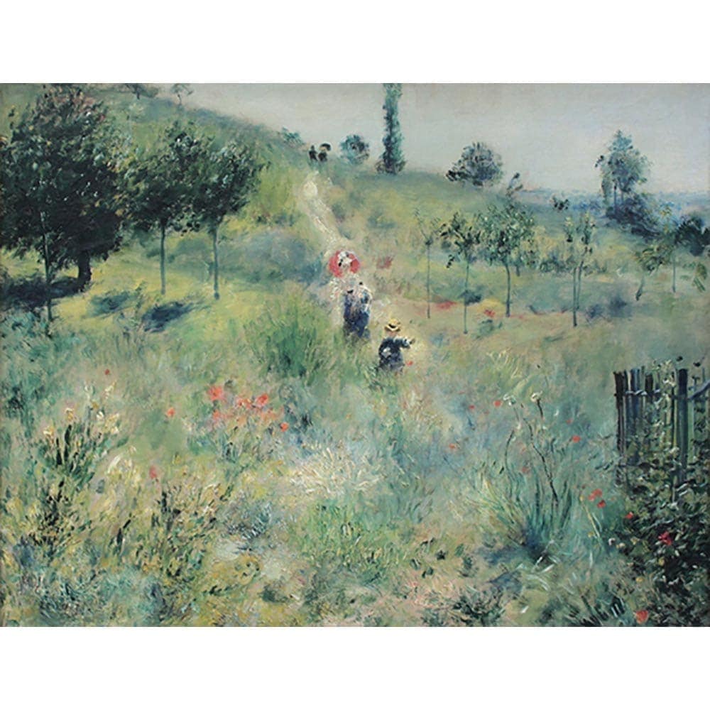 ルノワール 「草原の坂道」