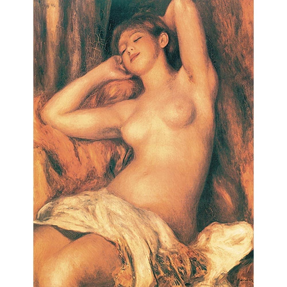 眠る裸婦 【10号】 ピエール＝オーギュスト・ルノワール 【 額縁が選べる 額入り 複製画 絵画 】