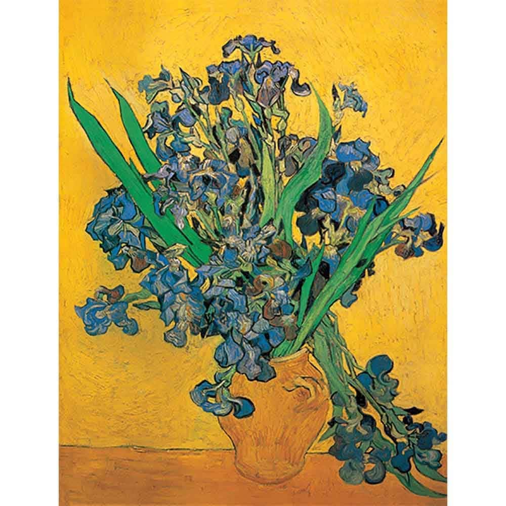 DIANA 絵画シリーズ　アイリスのある花瓶 ダイアナから、ゴッホ「アイリスのある花瓶」モチーフの「ART