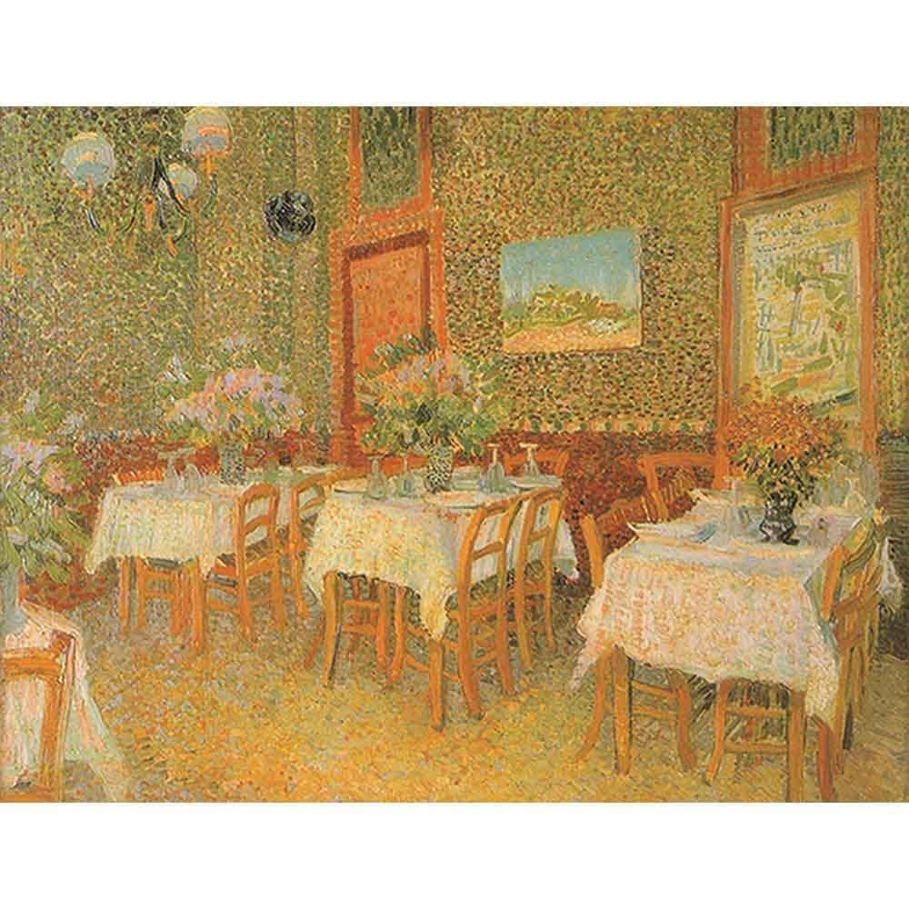 レストランの内部 【10号】 フィンセント・ファン・ゴッホ 【 額縁が選べる 額入り 複製画 絵画 】