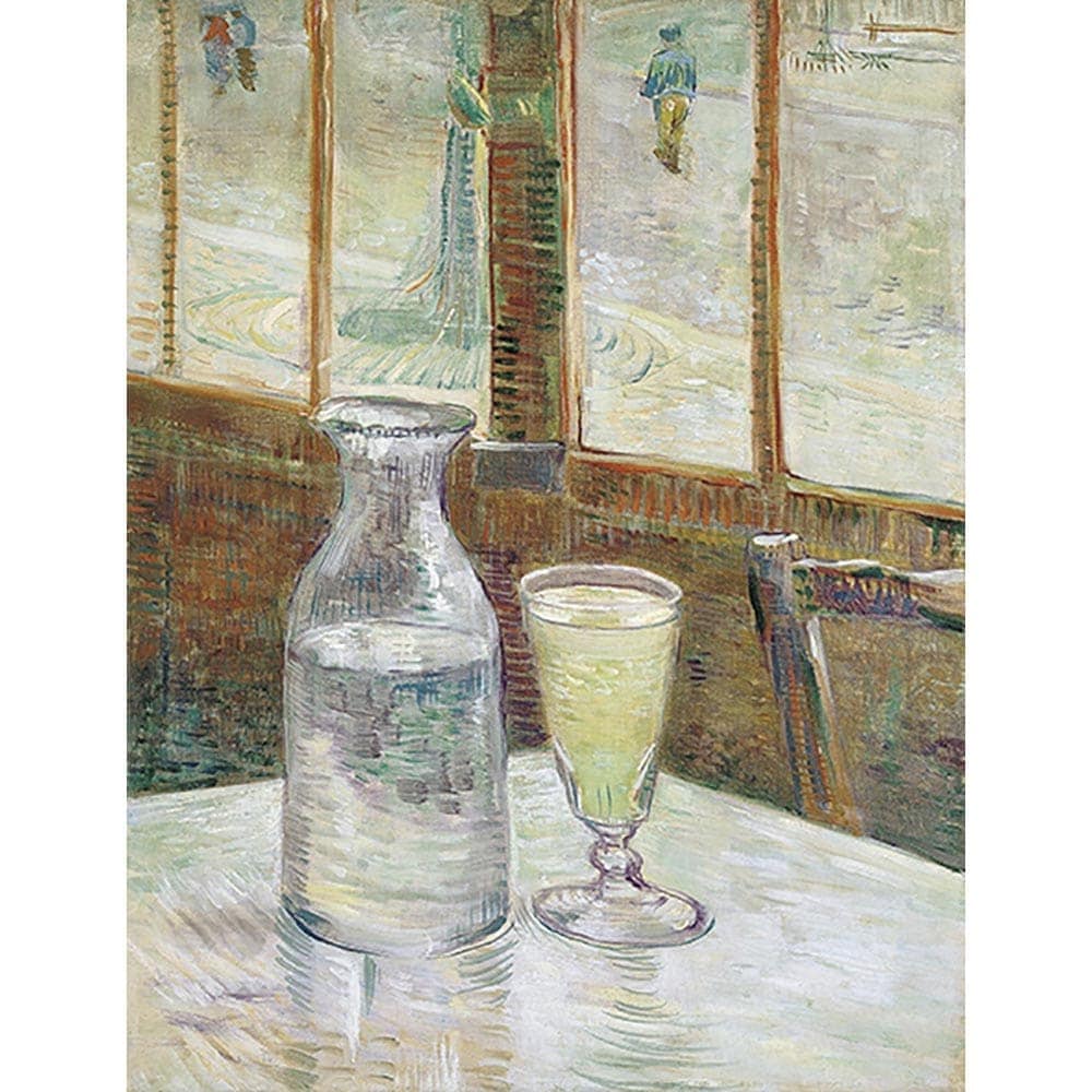 アブサンのある静物 【10号】 フィンセント・ファン・ゴッホ 【 額縁が選べる 額入り 複製画 絵画 】