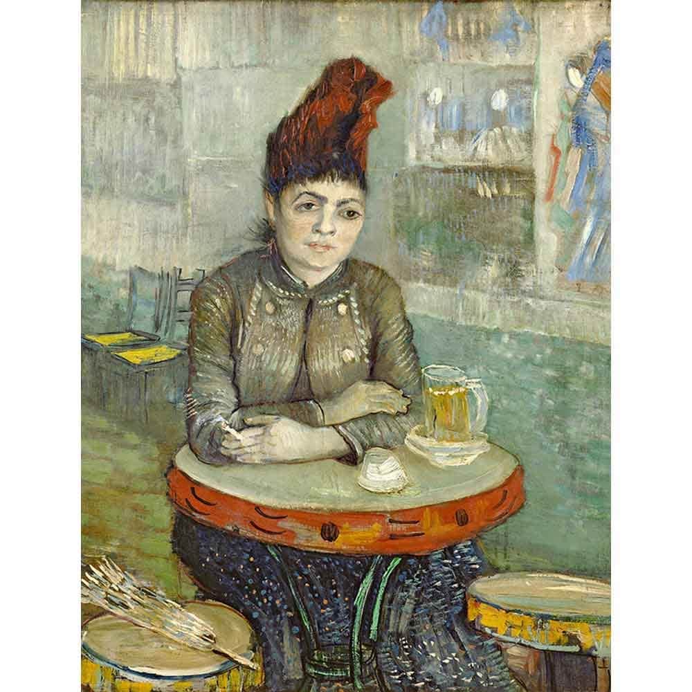 カフェ・タンブランの女 【10号】 フィンセント・ファン・ゴッホ 【 額縁が選べる 額入り 複製画 絵画 】