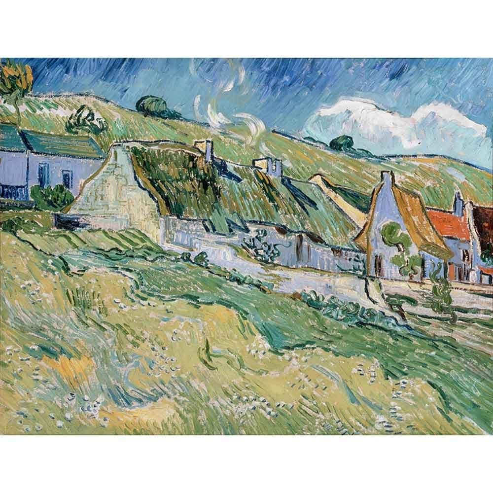 コテージ 【10号】 フィンセント・ファン・ゴッホ 【 額縁が選べる 額入り 複製画 絵画 】