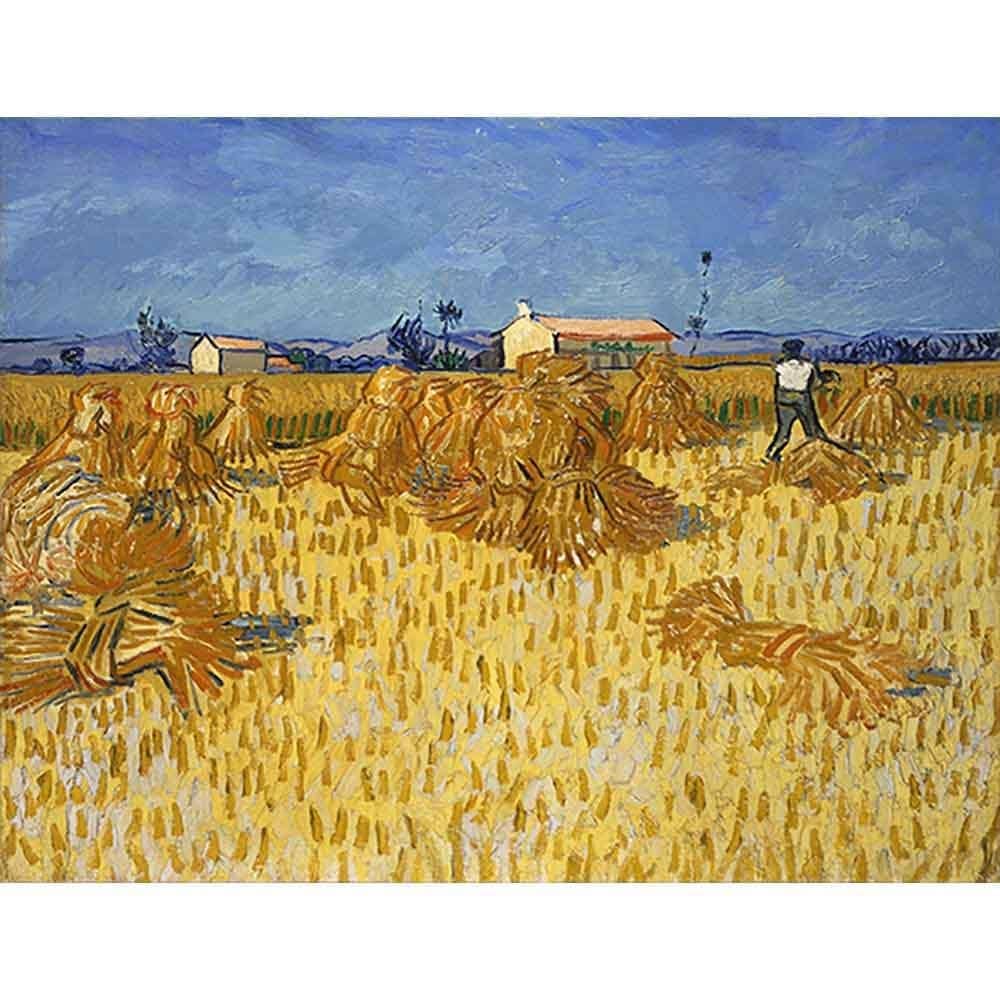 プロヴァンスの収穫 【10号】 フィンセント・ファン・ゴッホ 【 額縁が選べる 額入り 複製画 絵画 】