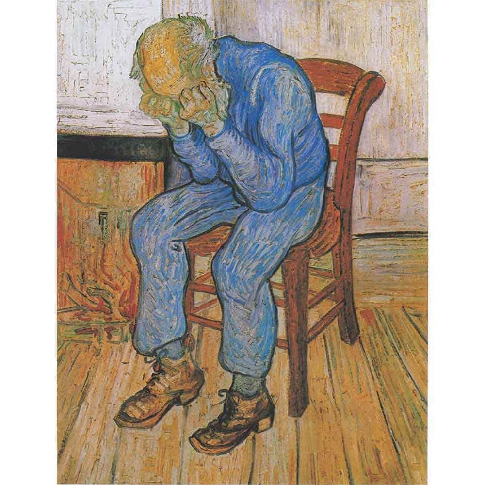 悲しむ老人 【10号】 フィンセント・ファン・ゴッホ 【 額縁が選べる