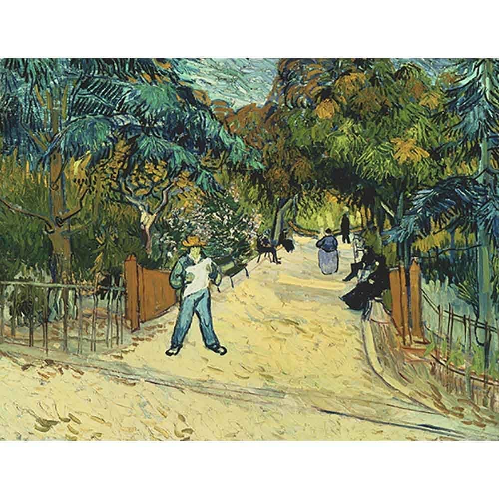 アルルの公園の入口 【10号】 フィンセント・ファン・ゴッホ 【 額縁が選べる 額入り 複製画 絵画 】