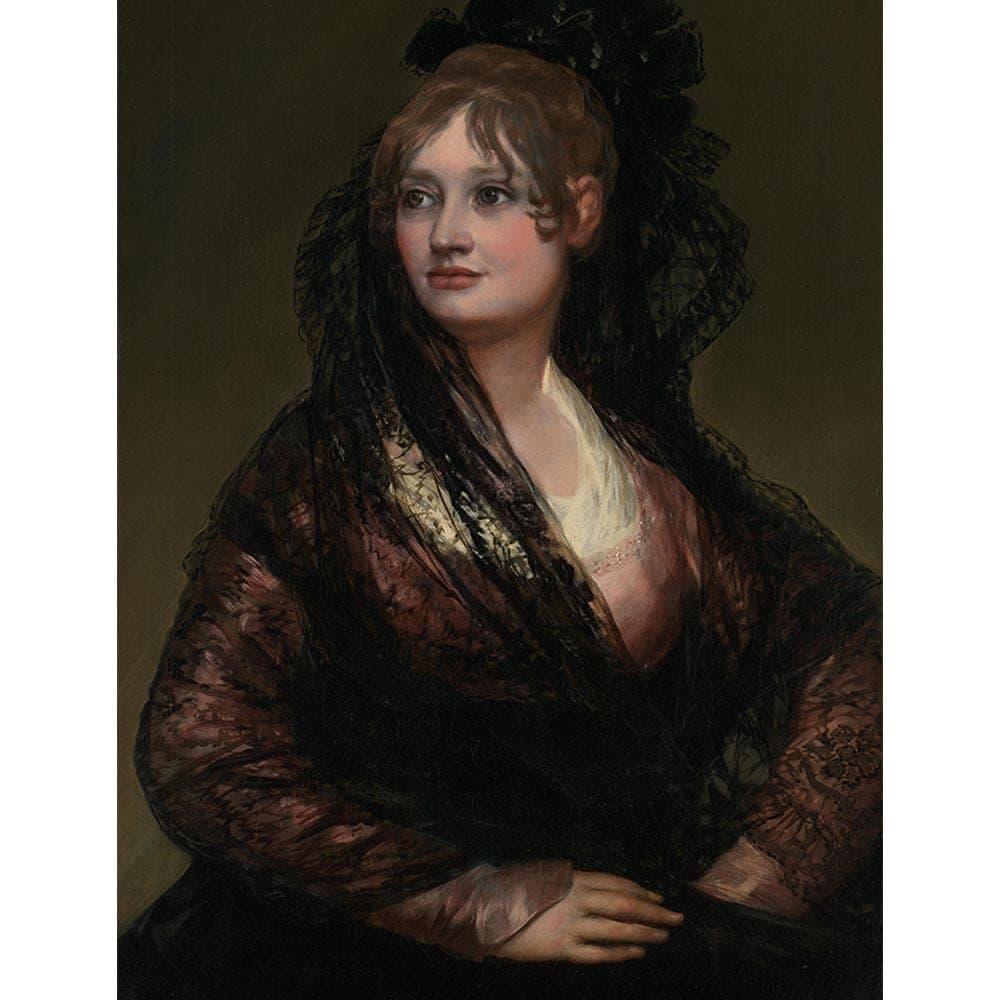 フランシスコ・デ・ゴヤ、イザベル・コボス・デ・ポールセル婦人、希少豪華画集画 フランシスコ・デ・ゴヤ、イザベル・コボス・デ・ポールセル婦人