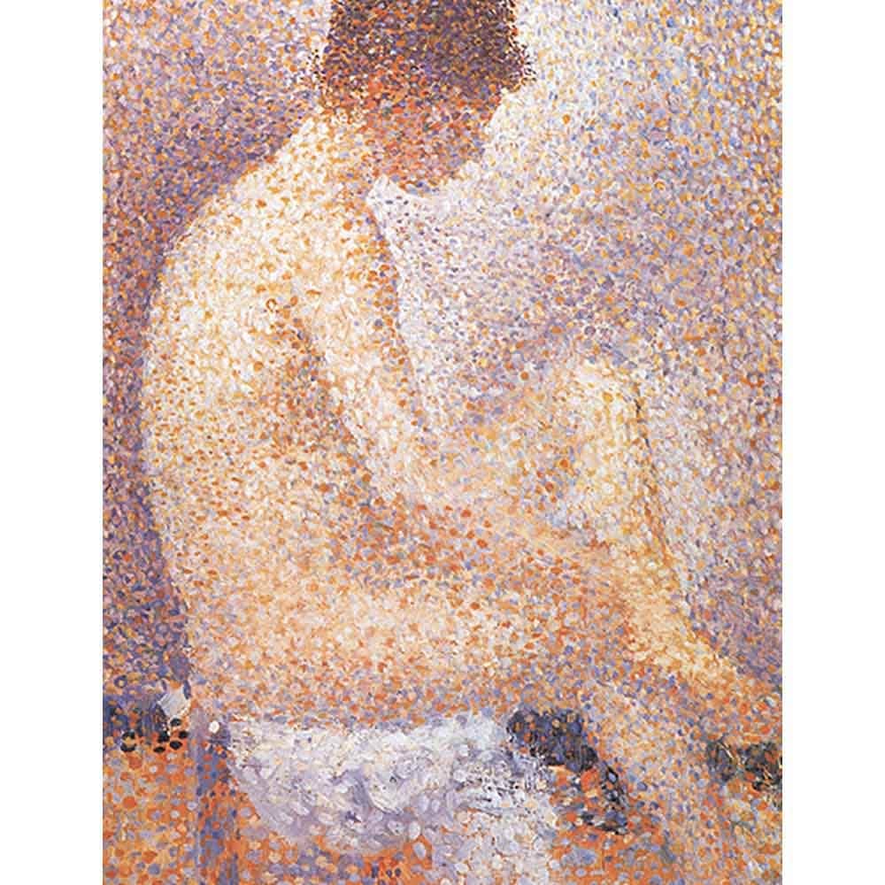 ポーズする女 【10号】 ジョルジュ・スーラ 【 額縁が選べる 額入り 複製画 絵画 】