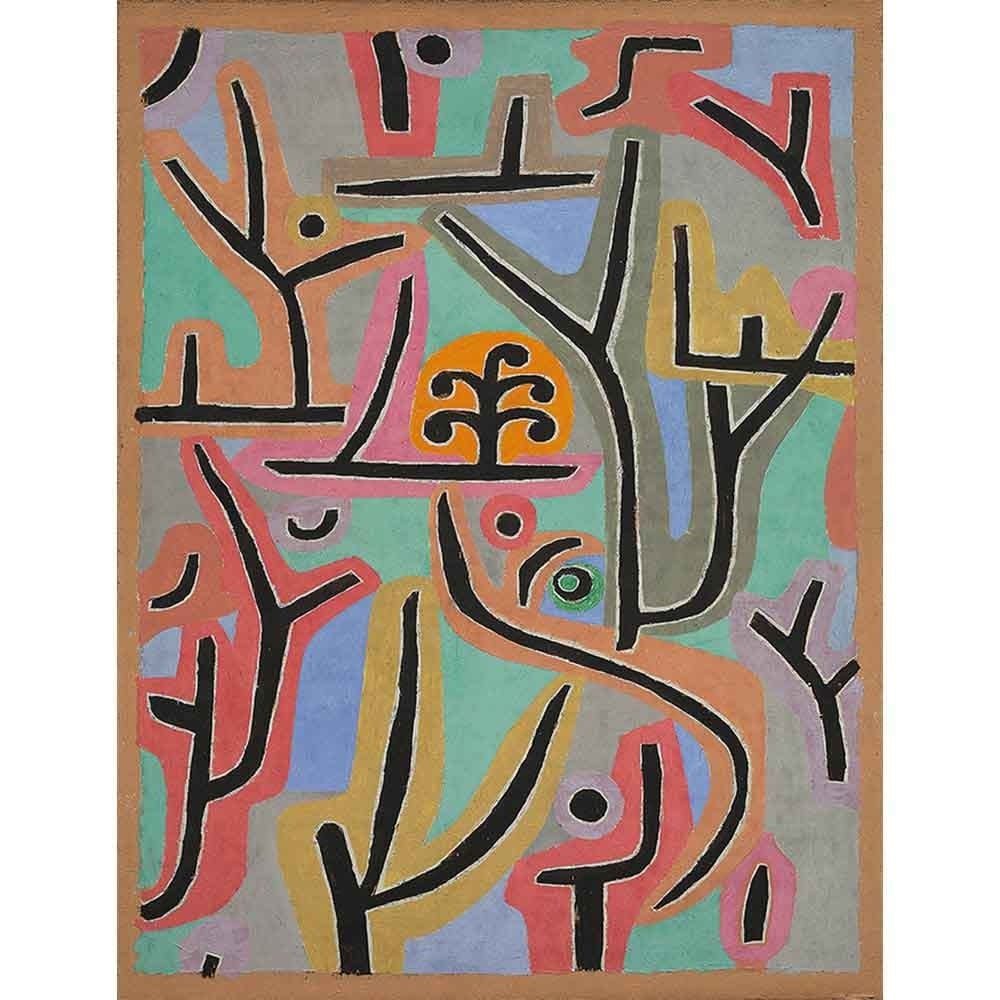 park near lu 【15号】 パウル・クレー 【 額縁が選べる 額入り 複製画 絵画 】