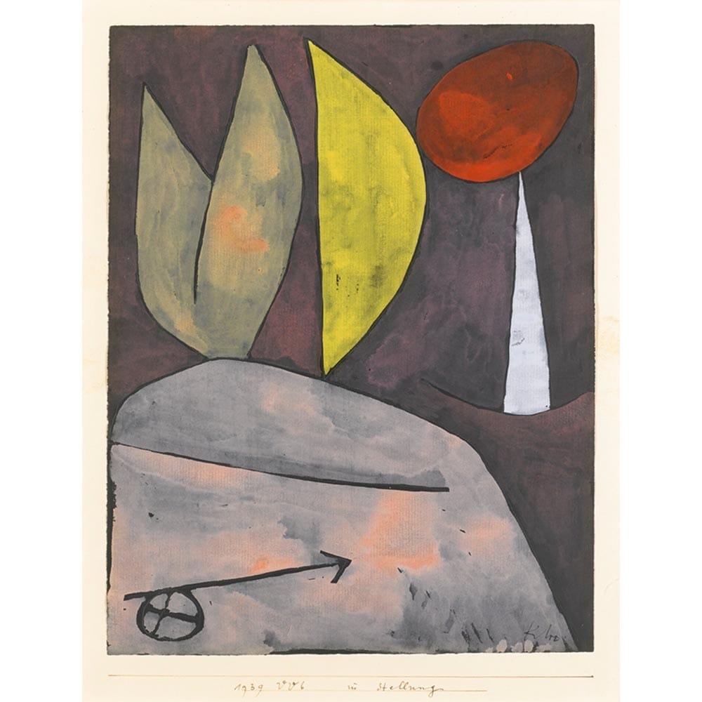 In place 【15号】 パウル・クレー 【 額縁が選べる 額入り 複製画 絵画 】