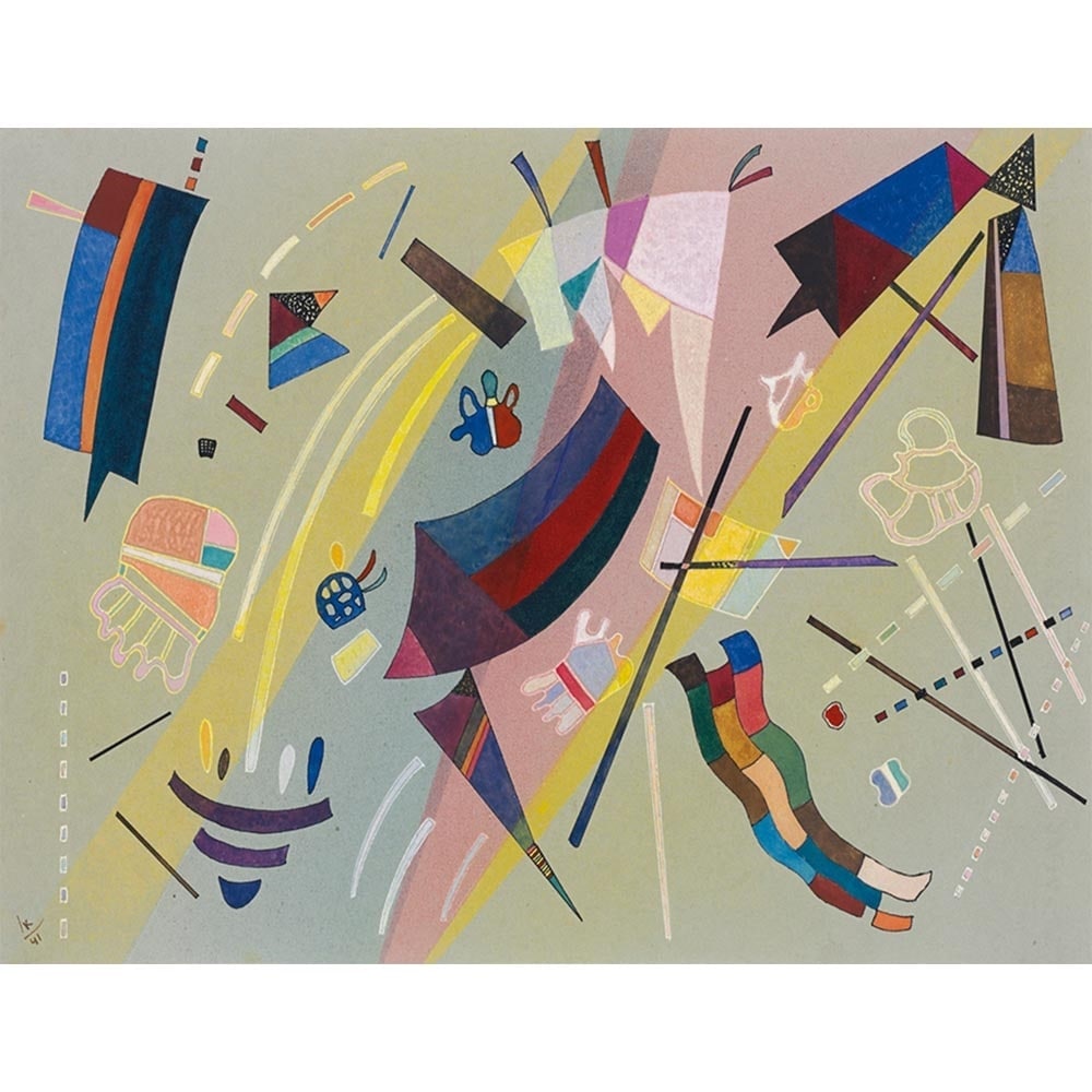 無題 【15号】 ワシリー・カンディンスキー 【 額縁が選べる 額入り