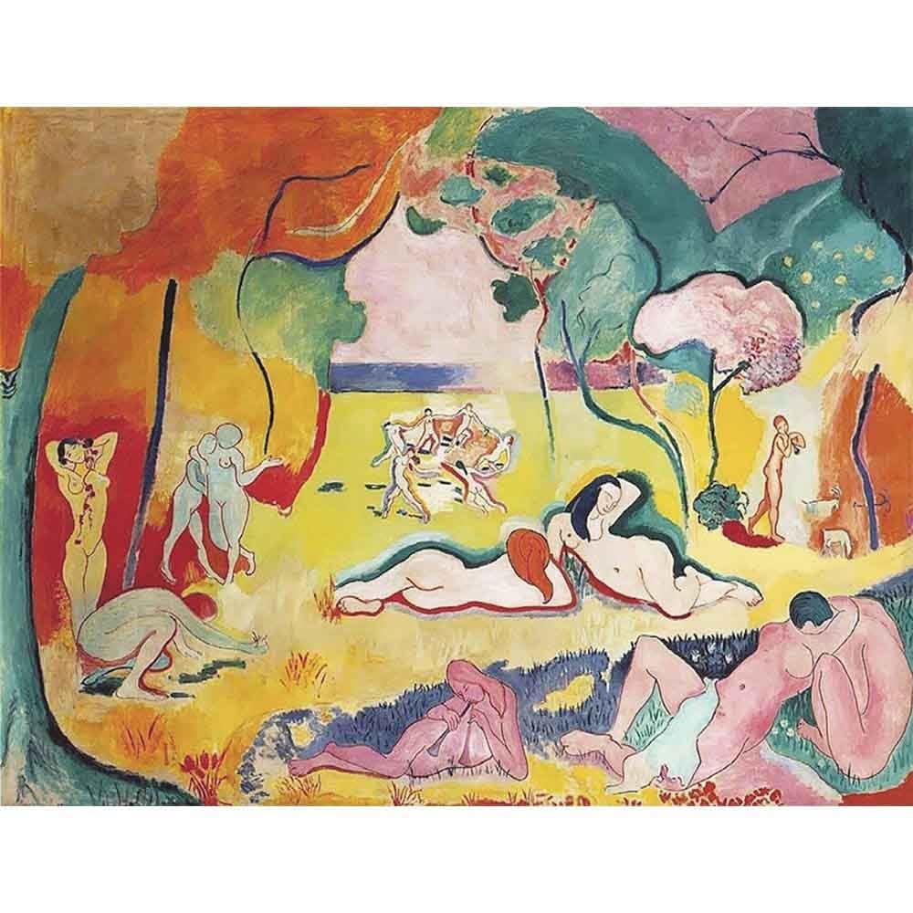 人生の喜び 【15号】 アンリ・マティス 【 額縁が選べる 額入り 複製画 絵画 】