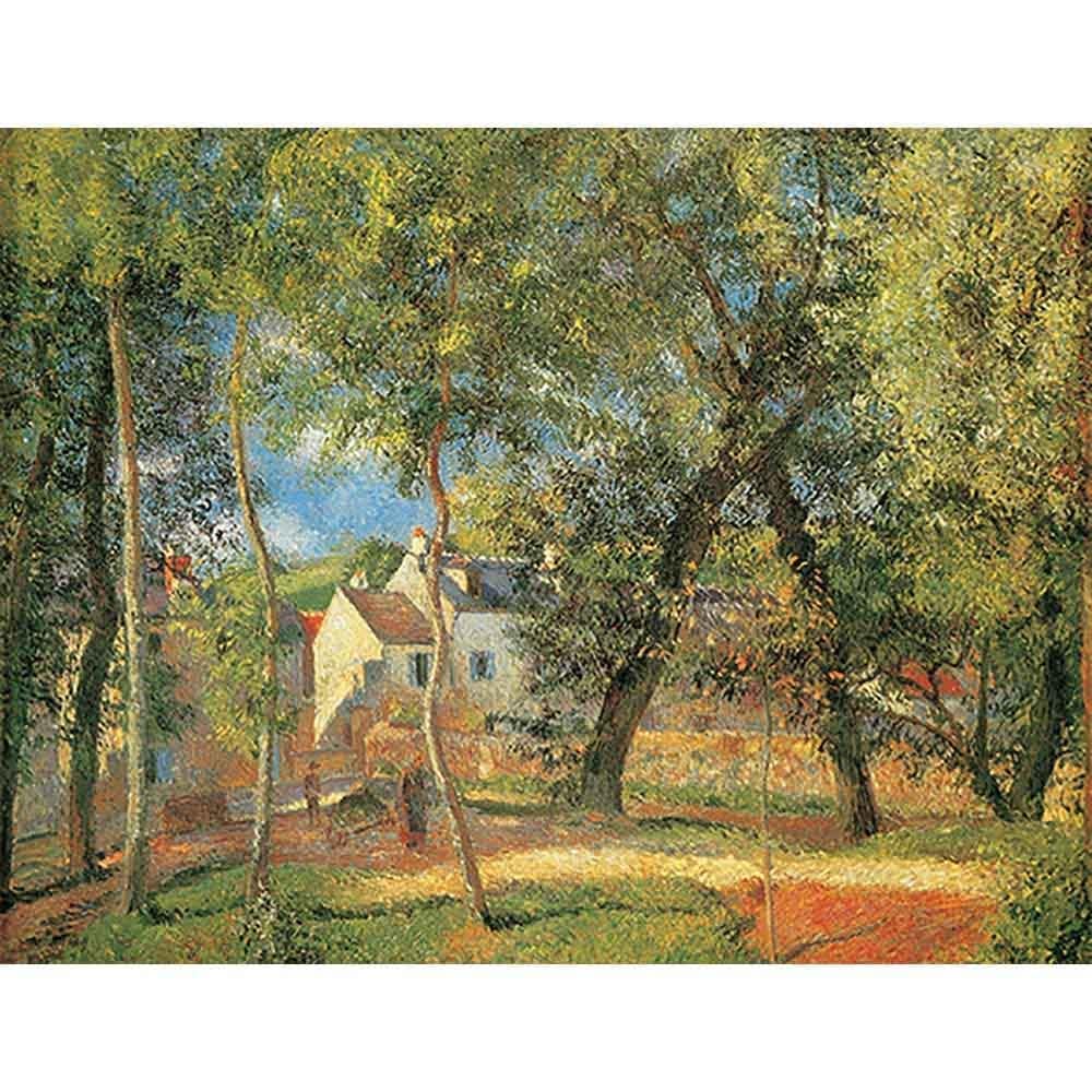 オスニーの風景 【15号】 カミーユ・ピサロ 【 額縁が選べる 額
